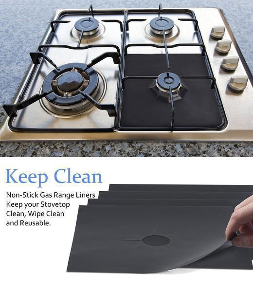 Gas Stove Protector ( 4 pcs )