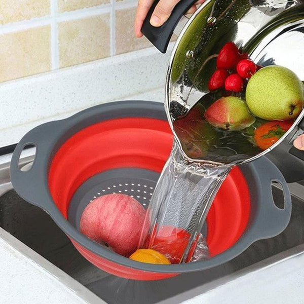 Collapsible Silicone Colander