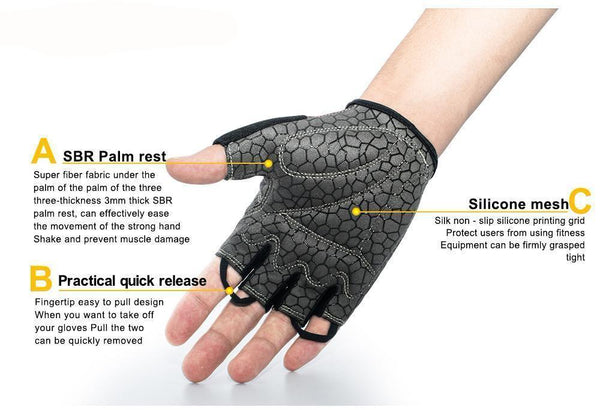 Anti-Slip Gym Gloves