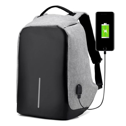 USB Charging Anti Theft Backpack