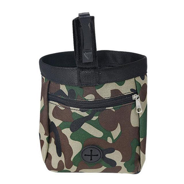 Trendy & Camouflage Agility Bait Dog Treats Walking Waist Storage