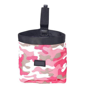 Trendy & Camouflage Agility Bait Dog Treats Walking Waist Storage